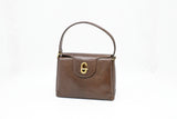 Gucci Handbag in Brown Leather