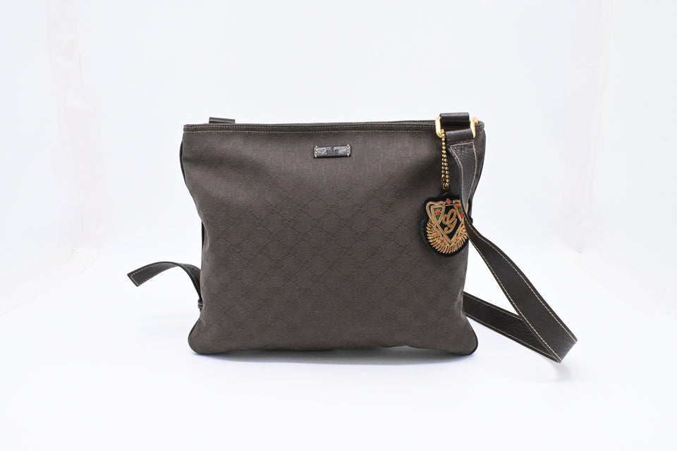 Gucci Square Crossbody in Brown GG Canvas