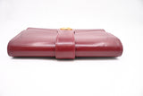 Gucci Clutch in Maroon Leather