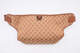 Gucci x MLB LA Waist Bag in Brown GG Canvas