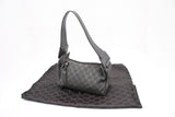 Gucci Shoulder Bag in Black and White GG Canvas