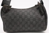 Gucci Shoulder Bag in Black and White GG Canvas