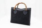 Gucci Medium Diana in Dark Blue Suede