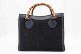 Gucci Medium Diana in Dark Blue Suede