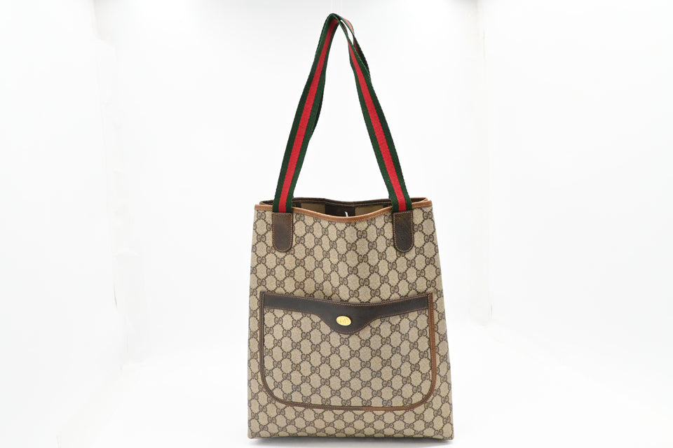 Gucci Tote Bag in GG Supreme Canvas