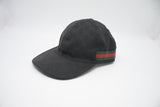 Gucci Cap in Black GG Canvas