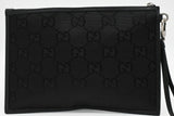 Gucci "Off the Grid" Wristlet Pouch in Black Canvas