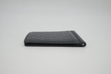 Gucci Bifold Money Clip Wallet in Navy Blue Leather