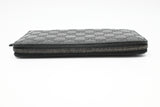 Gucci Zippy Organizer in Black Guccissima Leather