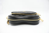 Gucci Heart Crossbody Bag in Black Quilted Leather