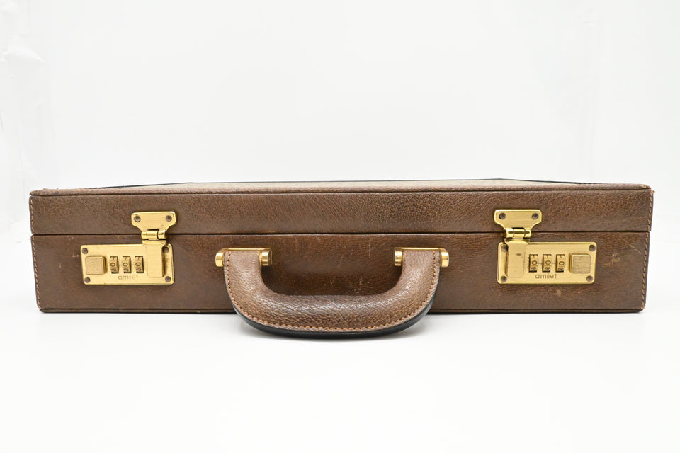 Gucci Plus Briefcase in GG Coated Canvas
