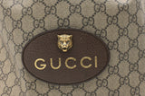 Gucci Tiger Drawstring Backpack in GG Supreme Canvas