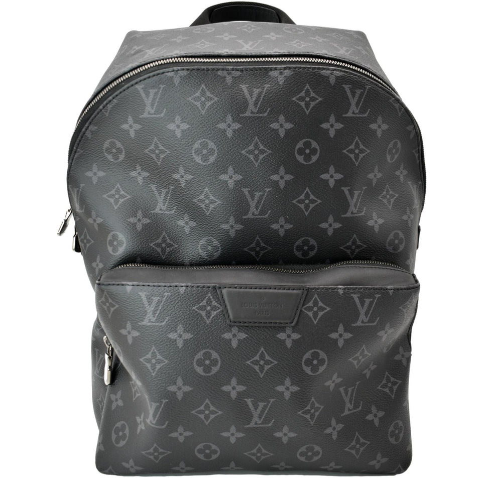 Louis Vuitton Discovery PM Monogram Eclipse Backpack Bag Black
