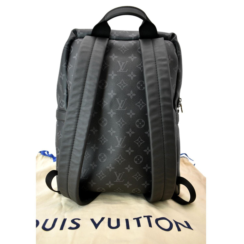 Louis Vuitton Discovery PM Monogram Eclipse Backpack Bag Black
