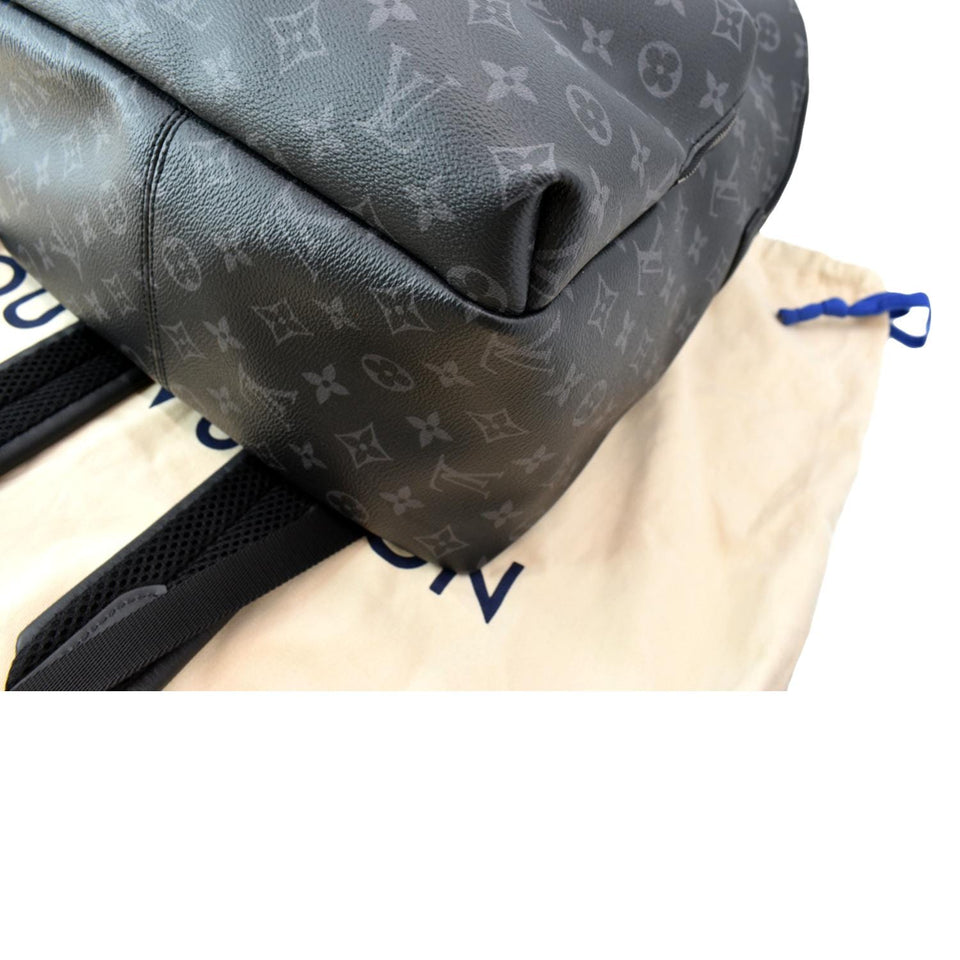 Louis Vuitton Discovery PM Monogram Eclipse Backpack Bag Black