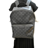 Louis Vuitton Discovery PM Monogram Eclipse Backpack Bag Black