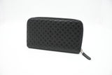 Gucci Long Wallet in Black MicroGuccissima Leather
