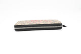Gucci Zippy Snake Wallet in GG Supreme Canvas