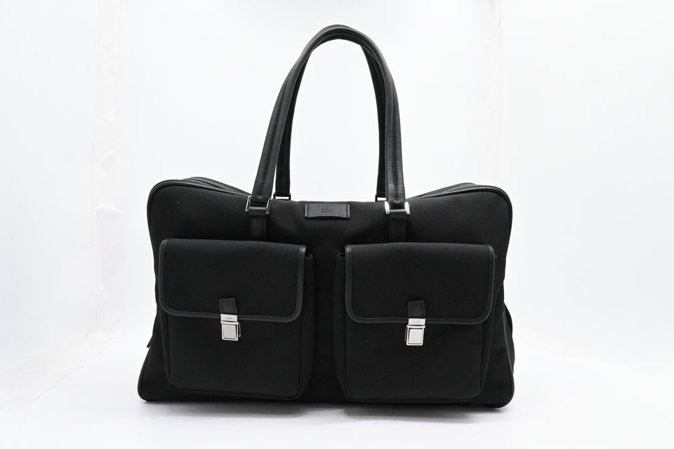 Gucci Travel Bag in Black Canvas