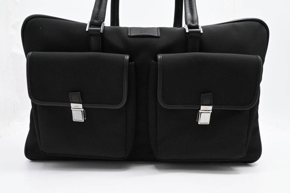 Gucci Travel Bag in Black Canvas