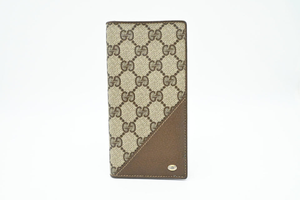 Gucci Bifold Wallet in GG Supreme Canvas