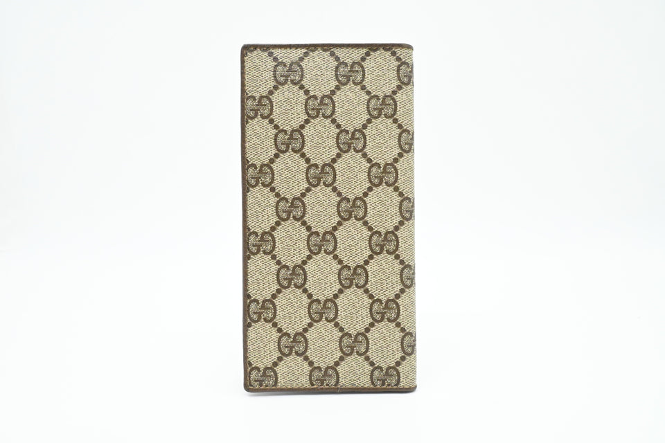 Gucci Bifold Wallet in GG Supreme Canvas