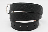 Gucci Belt in Black MicroGuccissima Leather