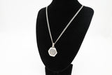 Gucci Hexagon Necklace in Sterling Silver