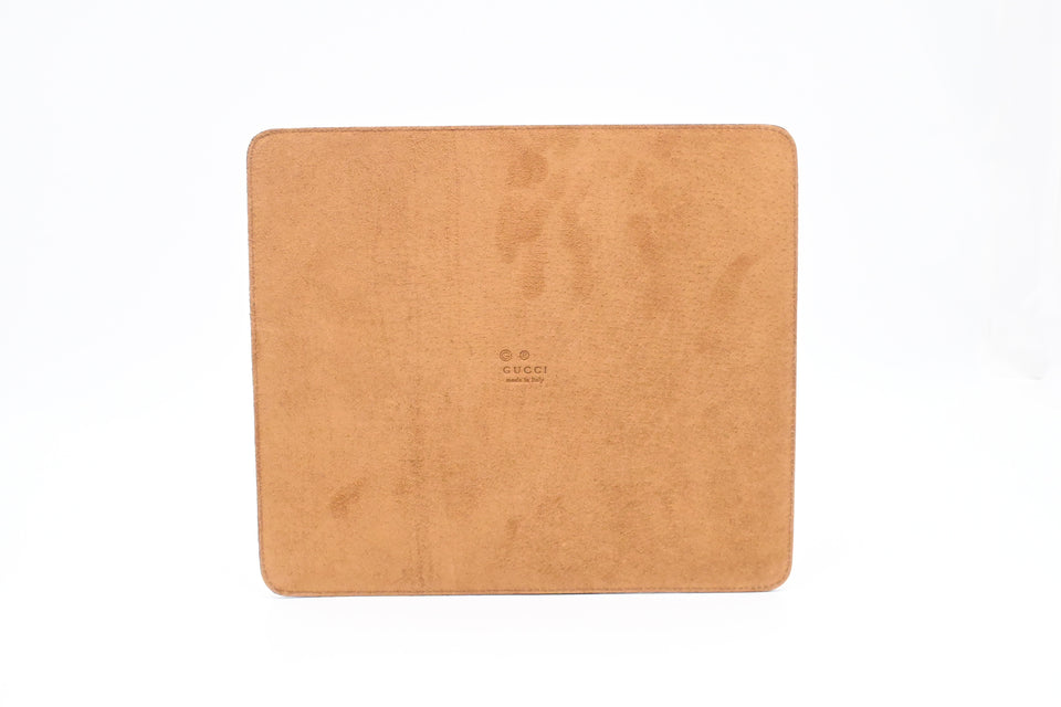 Gucci Mousepad in Yellow Guccissima Leather
