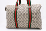 Gucci Plus Shoulder Travel Bag in GG Coated Canvas