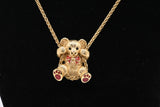Burberry Swinging Bear Necklace