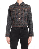 Christian Dior Vintage Galliano Monogram Denim Jean Jacket