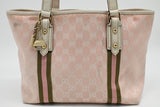 Gucci Tote Bag in Pink GG Canvas
