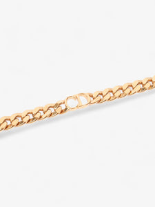 Christian Dior Danseuse Etoile Chain Choker Necklace Gold Base Metal