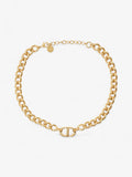 Christian Dior 30 Montaigne Choker Gold Base Metal