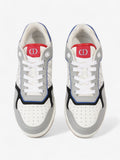 Christian Dior B27 White / Blue / Red Calfskin Leather EU 41.5 UK 7.5