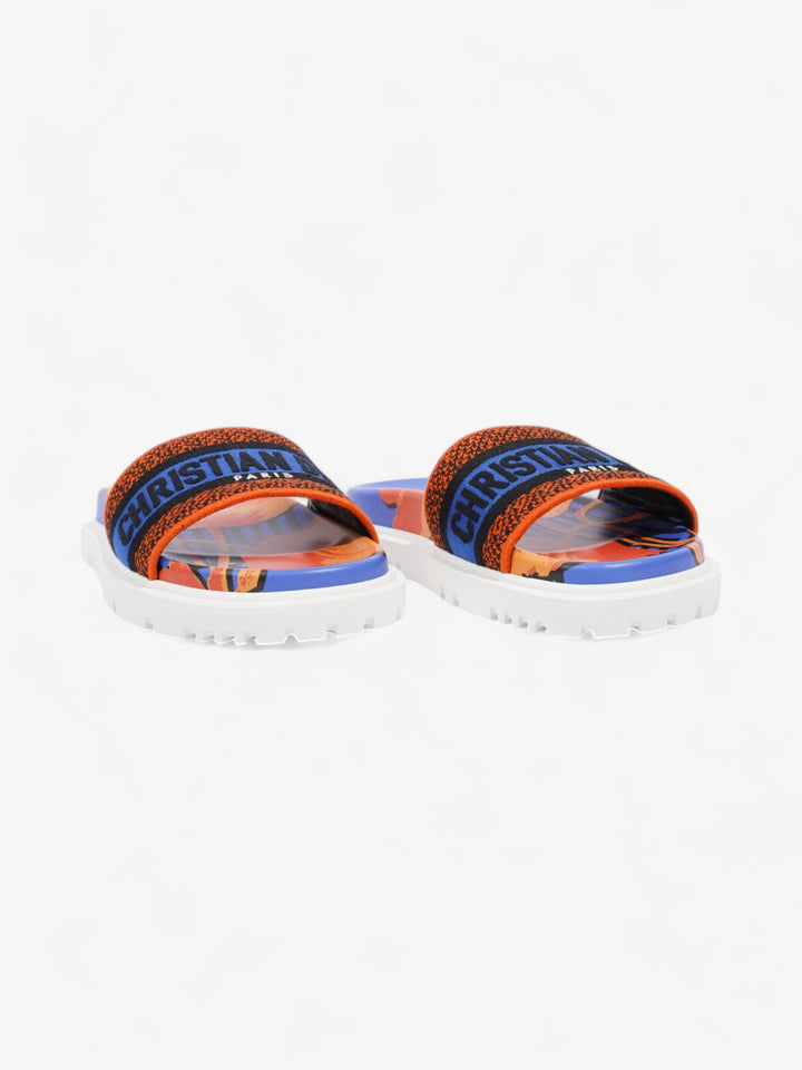 Christian Dior Dway Orange / Blue / Black Cotton EU 37.5 UK 4.5