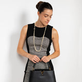 Chanel Faux Pearl CC Station Necklace