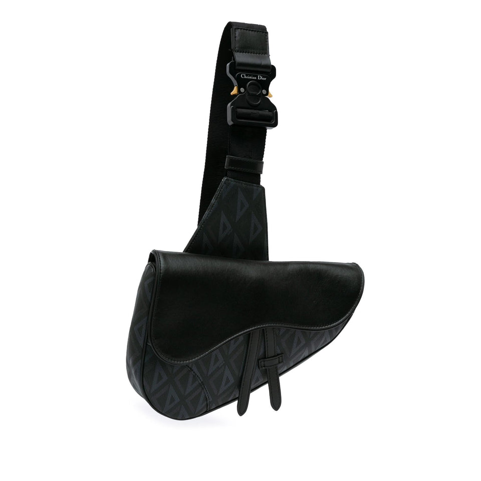 Dior CD Diamond Saddle Bag (SHG-JFFh2y)