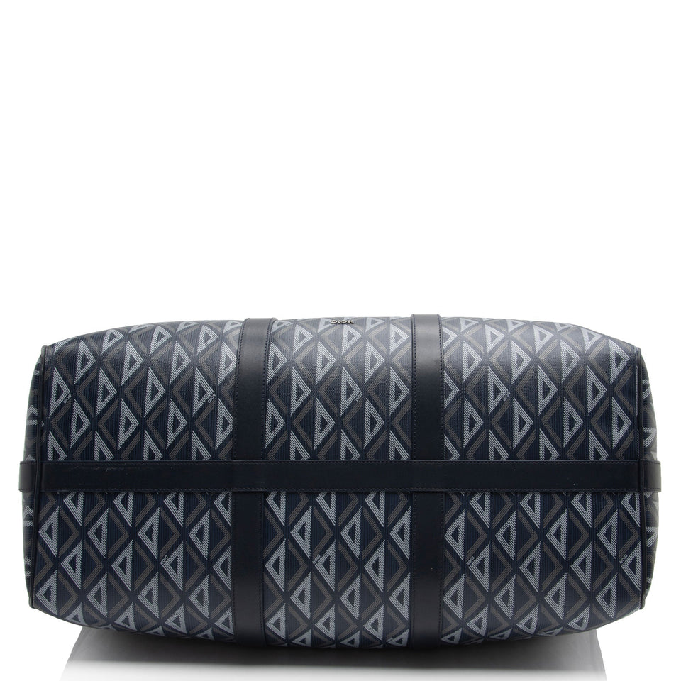 Dior CD Diamond Coated Canvas Lingot Duffle Bag (SHF-xwDGyq)