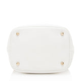 Dior Calfskin Snakeskin Paradise Bubble Bucket Bag