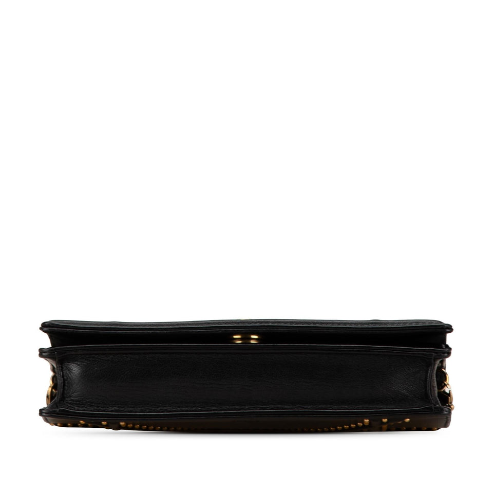 Dior Calfskin Studded Diorama Wallet on Chain (SHG-3HE9MF)