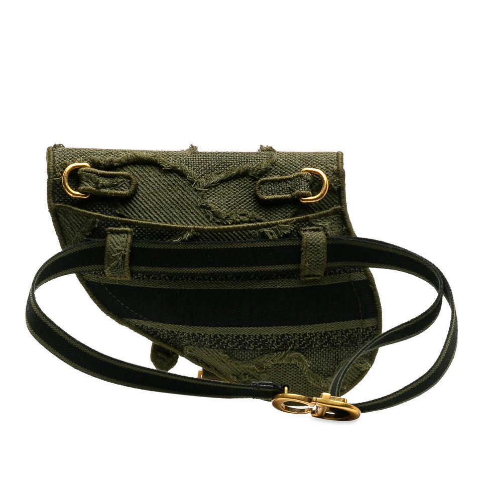 Dior Camouflage Saddle Belt Bag