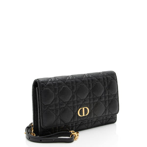 Dior Cannage Calfskin Caro Belt Bag (SHF-9vLuS0)