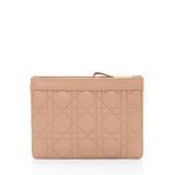 Dior Cannage Calfskin Caro Every Dior Pouch on Chain