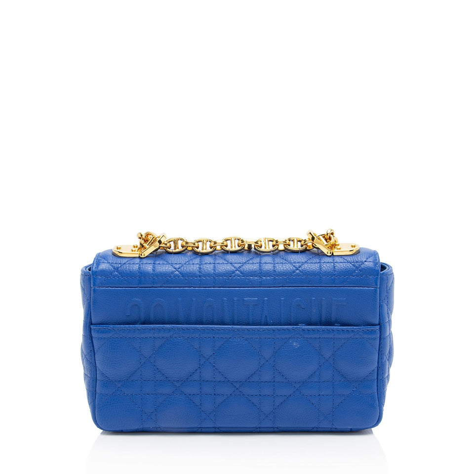 Dior Cannage Calfskin Caro Small Bag