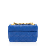 Dior Cannage Calfskin Caro Small Bag