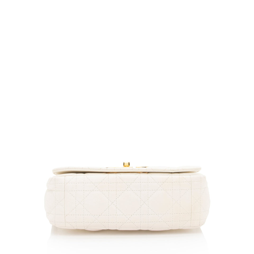 Dior Cannage Calfskin Caro Small Shoulder Bag