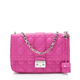 Dior Cannage Lambskin Miss Dior Promenade Medium Flap Bag