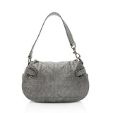 Dior Metallic Cannage Lambskin Flap Shoulder Bag